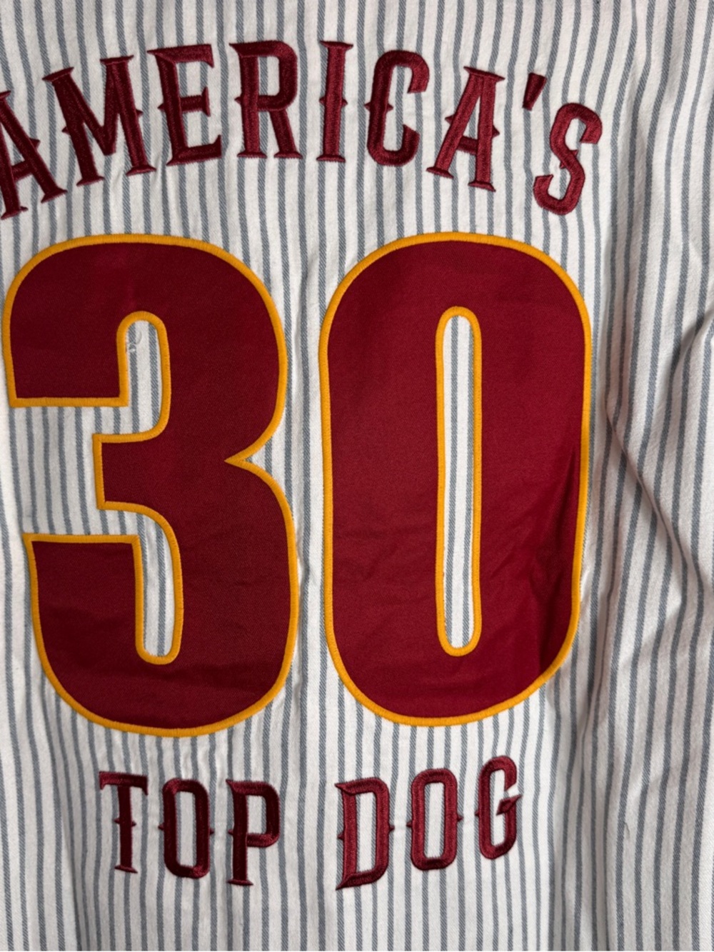 NWT. Disney Parks Pluto 95th Anniversary Baseball Jersey - Size Large - Picture 8 of 12